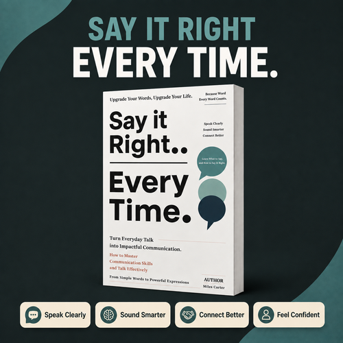 The say it right Book