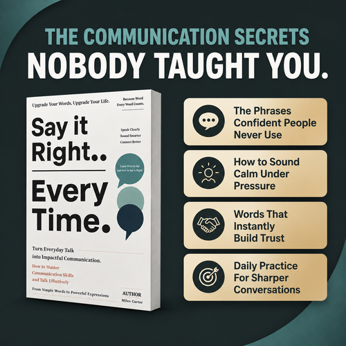 The say it right Book