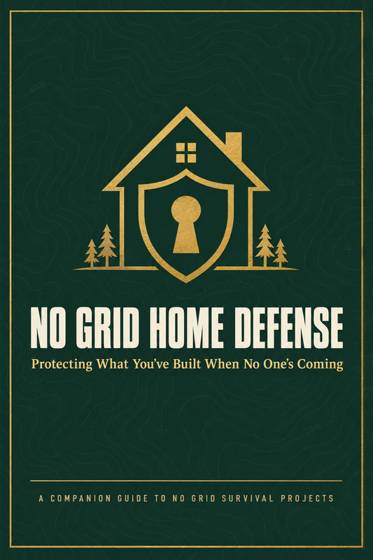 No Grid Home Defense: Protecting What You've Built When No One's Coming(E-BOOK)
